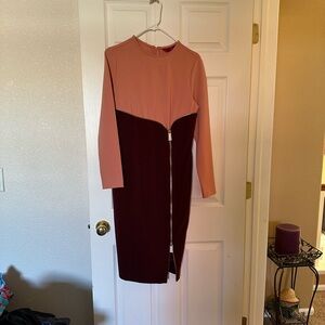 Unique block colored work dress by G.I.L.I.